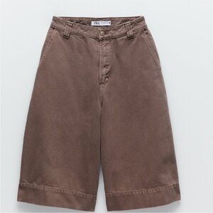 Zara Denim Bermudas